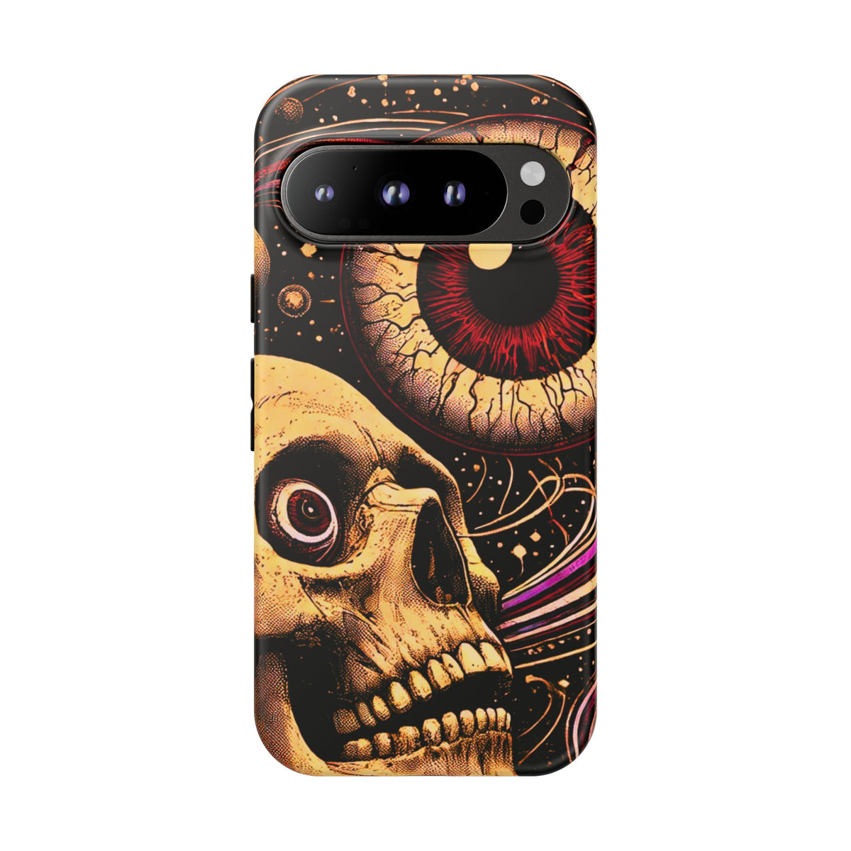 Ocular Doom – Impact-Resistant Tough Phone Case for iPhone, Samsung & Google Pixel | NecroGrip