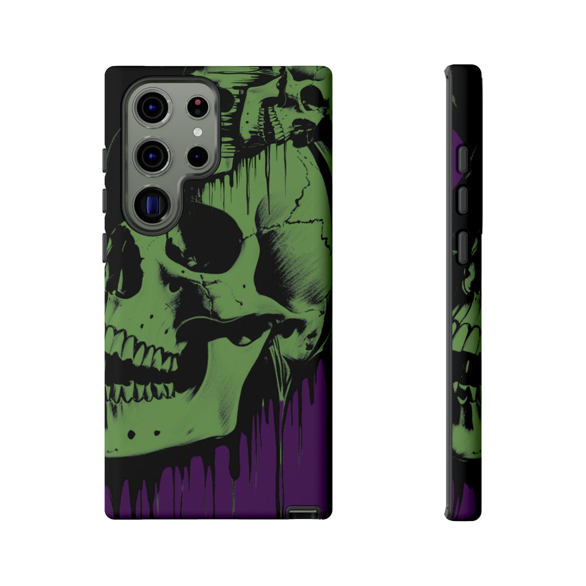 Macabre Skull - Gothic Art Phone Case - NecroGrip
