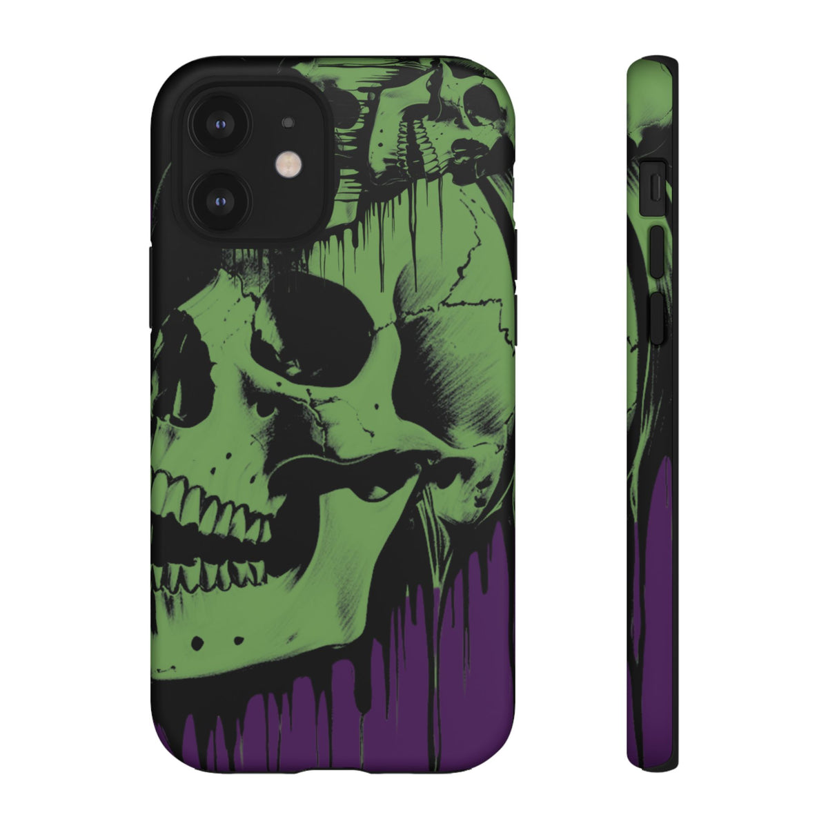 Macabre Skull - Gothic Art Phone Case - NecroGrip