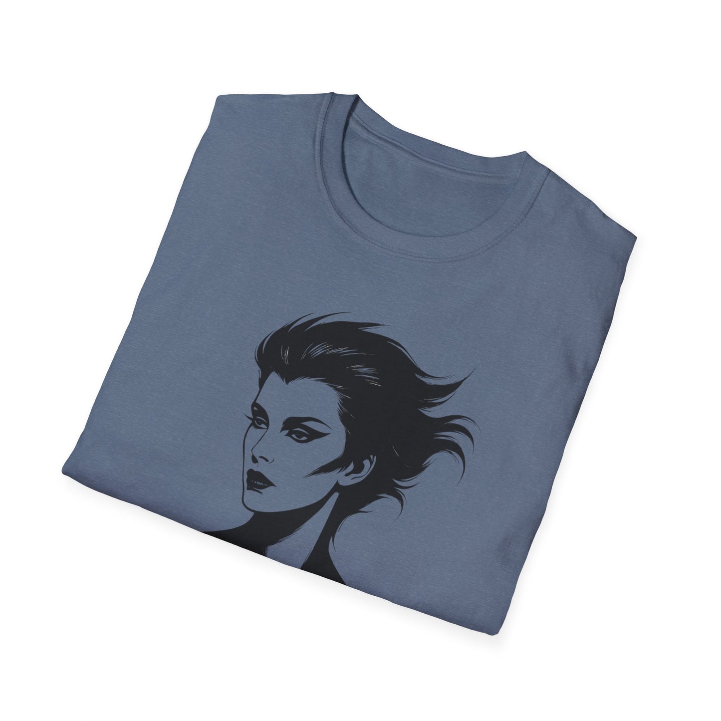 Dead Looks – Gothic Femme Skull Drip T-Shirt - NecroGrip