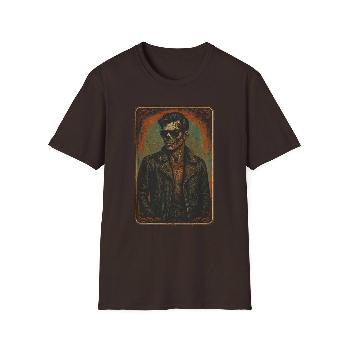 Dead Cool - Vintage Horror Skull T-shirt - NecroGrip
