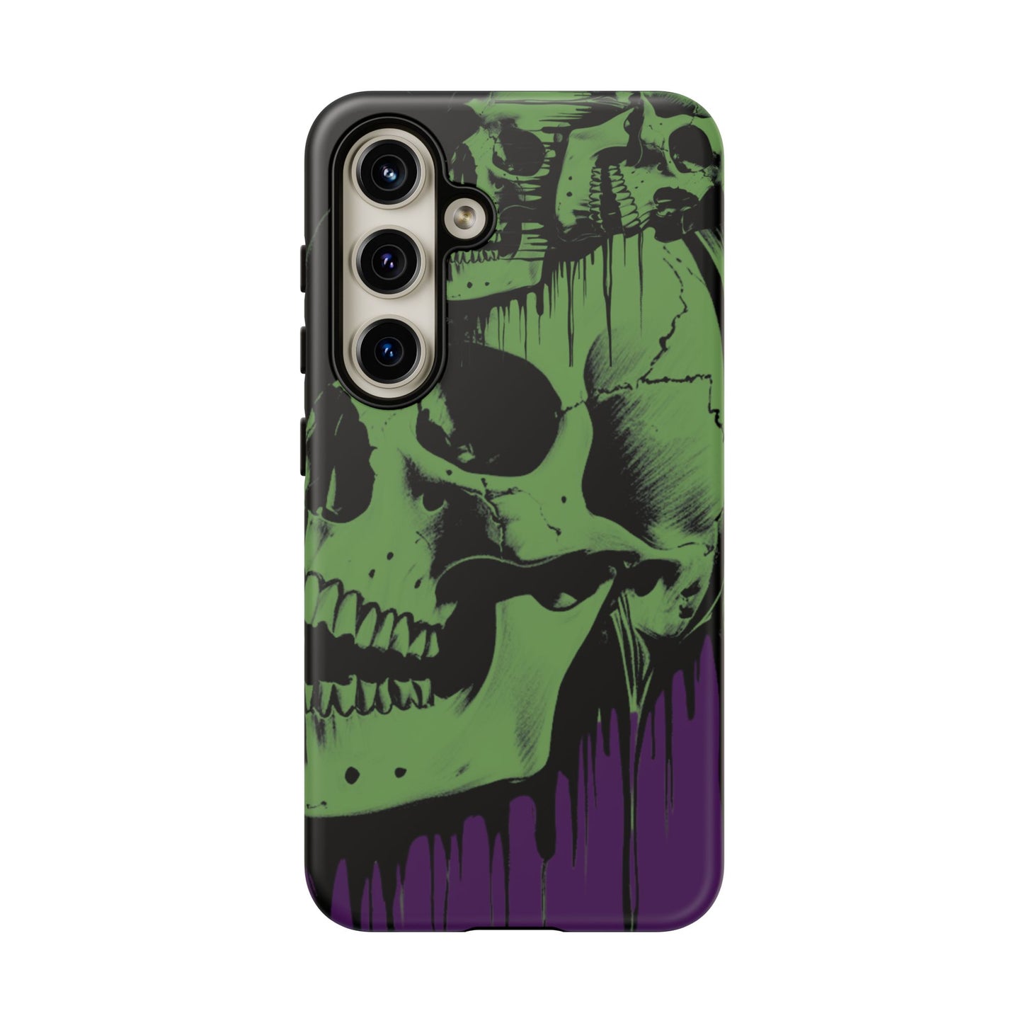 Macabre Skull - Gothic Art Phone Case - NecroGrip