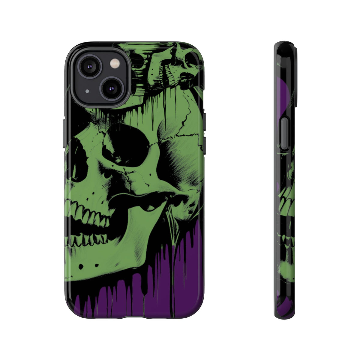 Macabre Skull - Gothic Art Phone Case - NecroGrip
