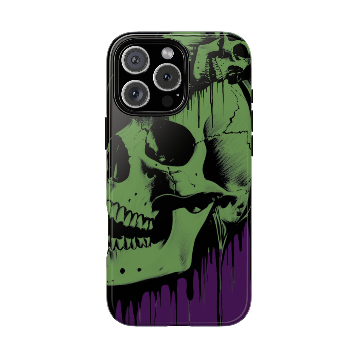 Macabre Skull - Gothic Art Phone Case - NecroGrip
