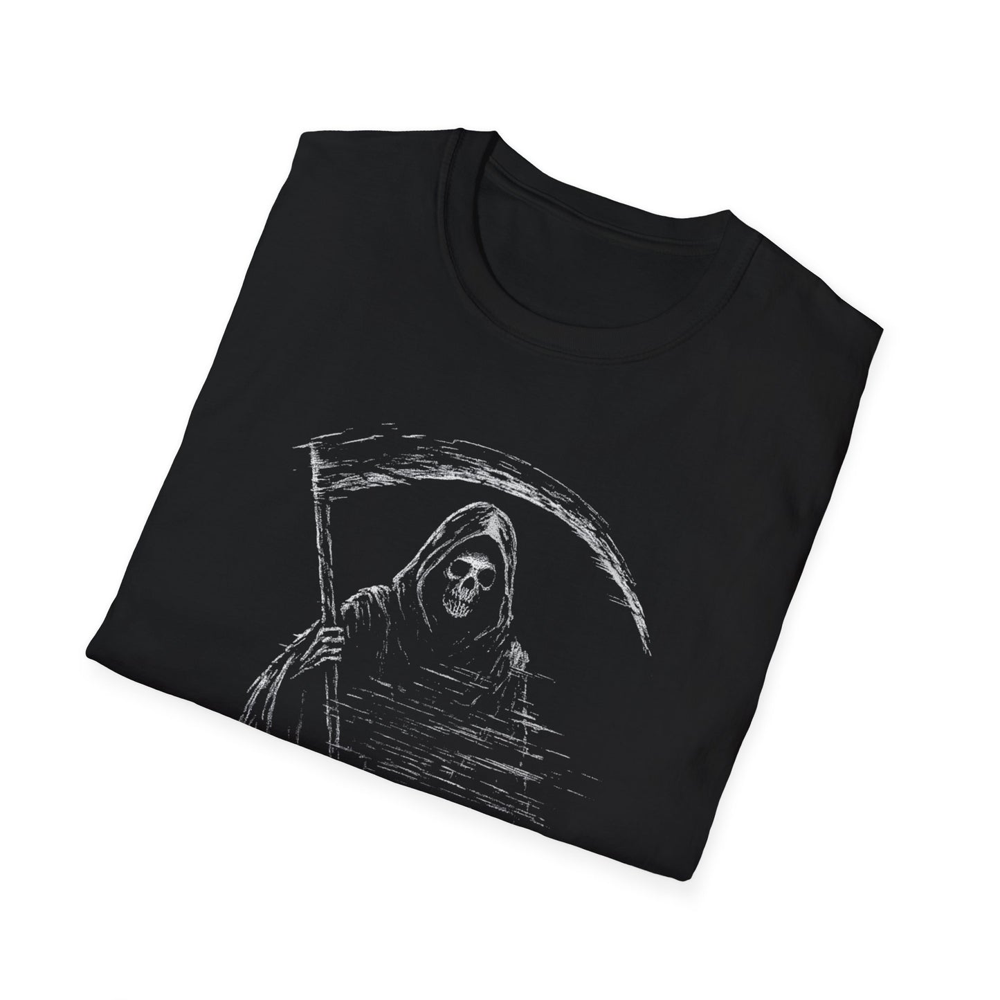 Glitch Reaper – Horror Glitched Grim Reaper T-Shirt - NecroGrip