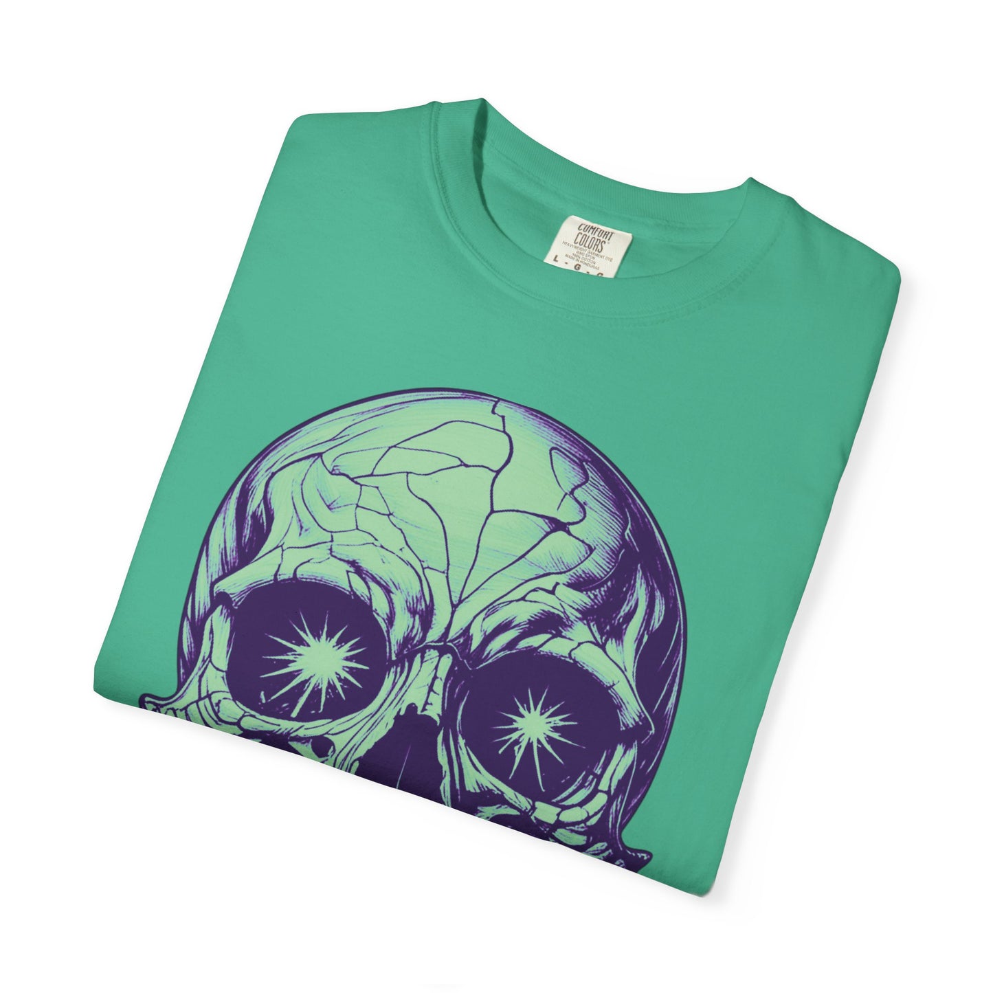 Starry Eyed Skull T-Shirt - NecroGrip