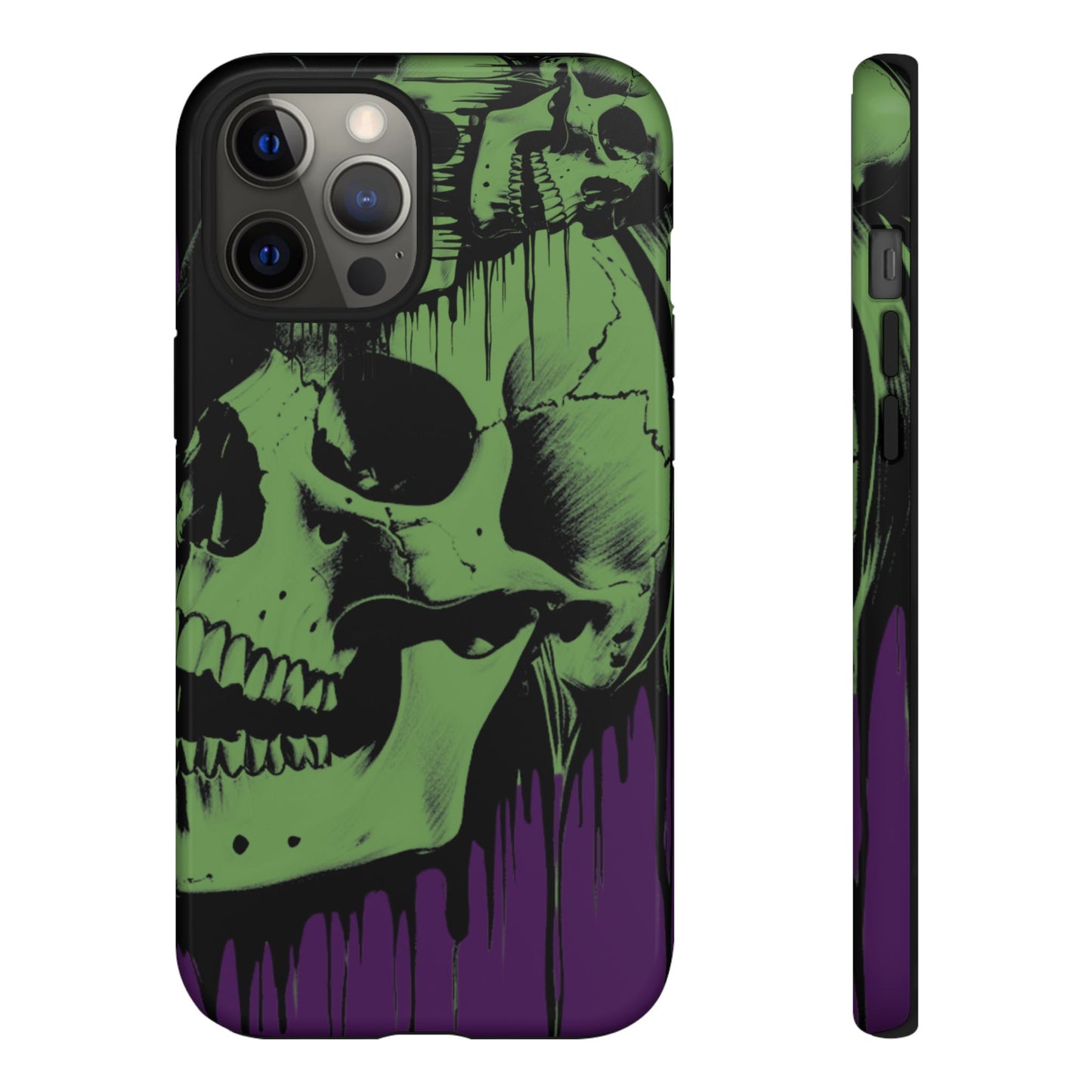 Macabre Skull - Gothic Art Phone Case - NecroGrip