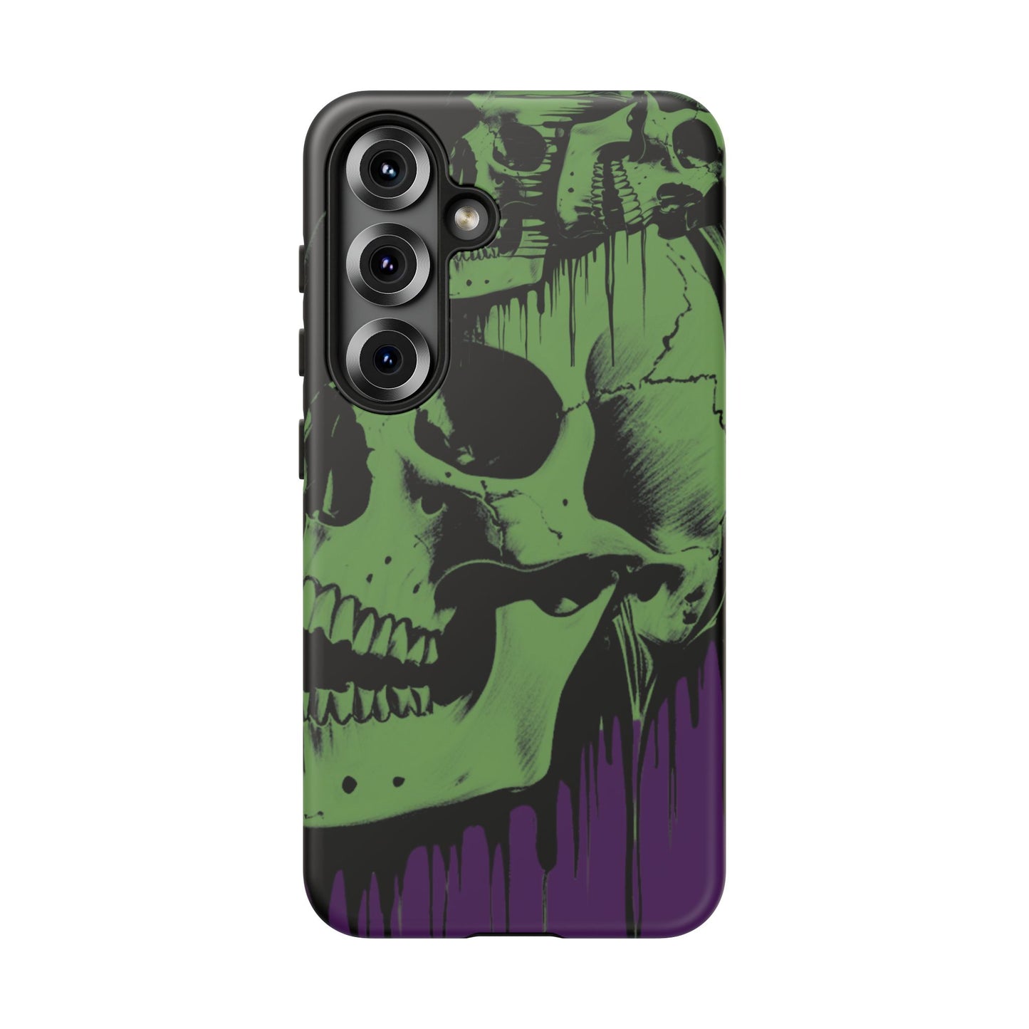 Macabre Skull - Gothic Art Phone Case - NecroGrip
