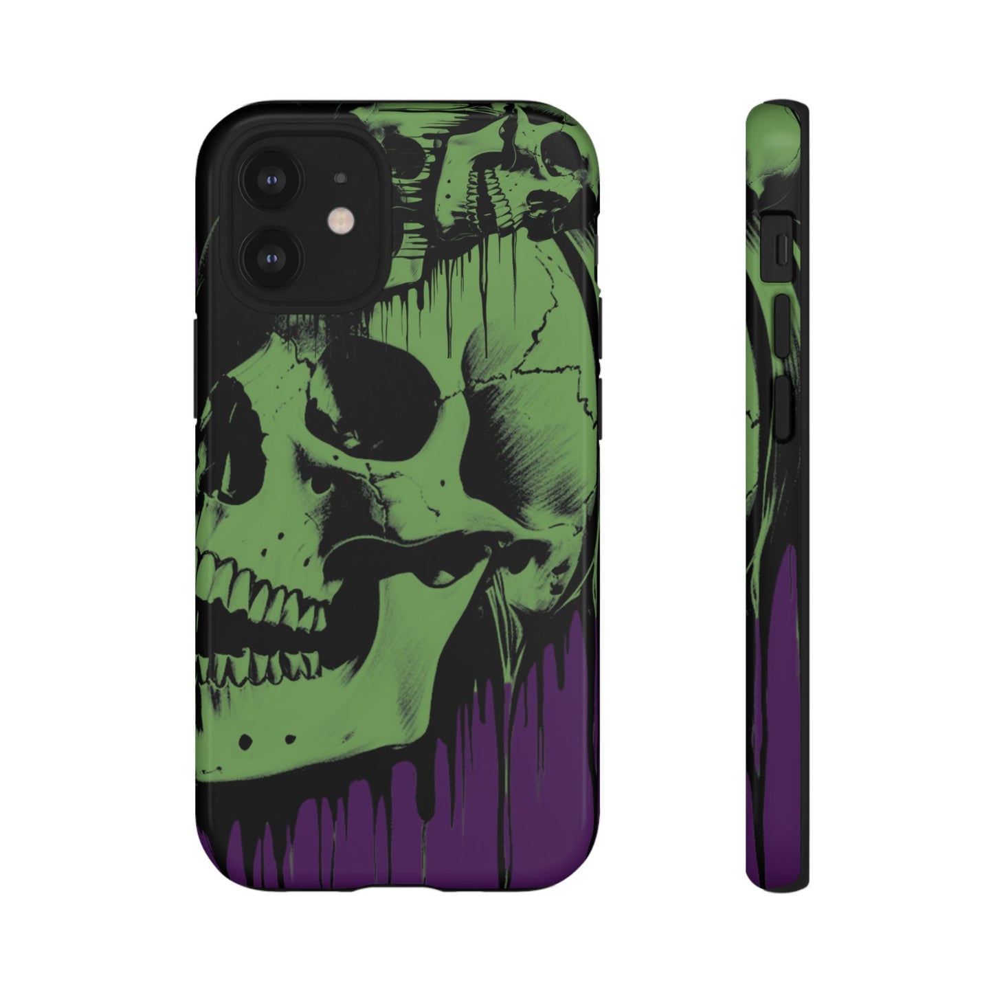 Macabre Skull - Gothic Art Phone Case - NecroGrip