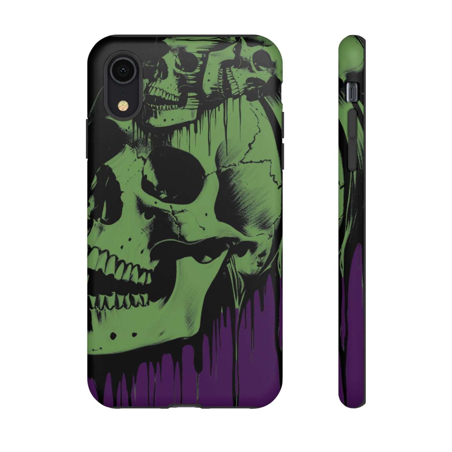 Macabre Skull - Gothic Art Phone Case - NecroGrip