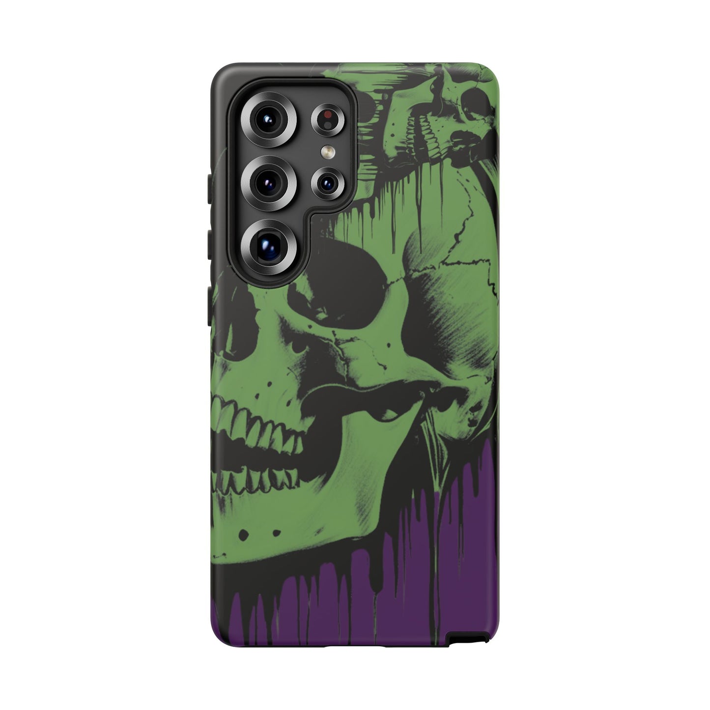 Macabre Skull - Gothic Art Phone Case - NecroGrip