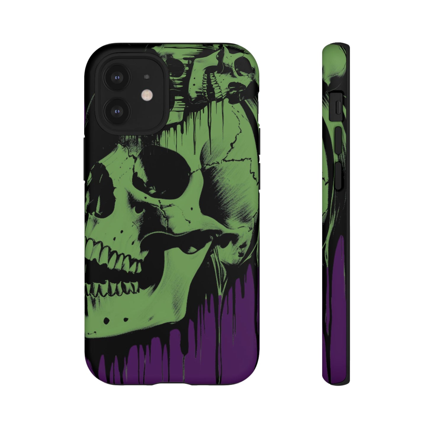 Macabre Skull - Gothic Art Phone Case - NecroGrip