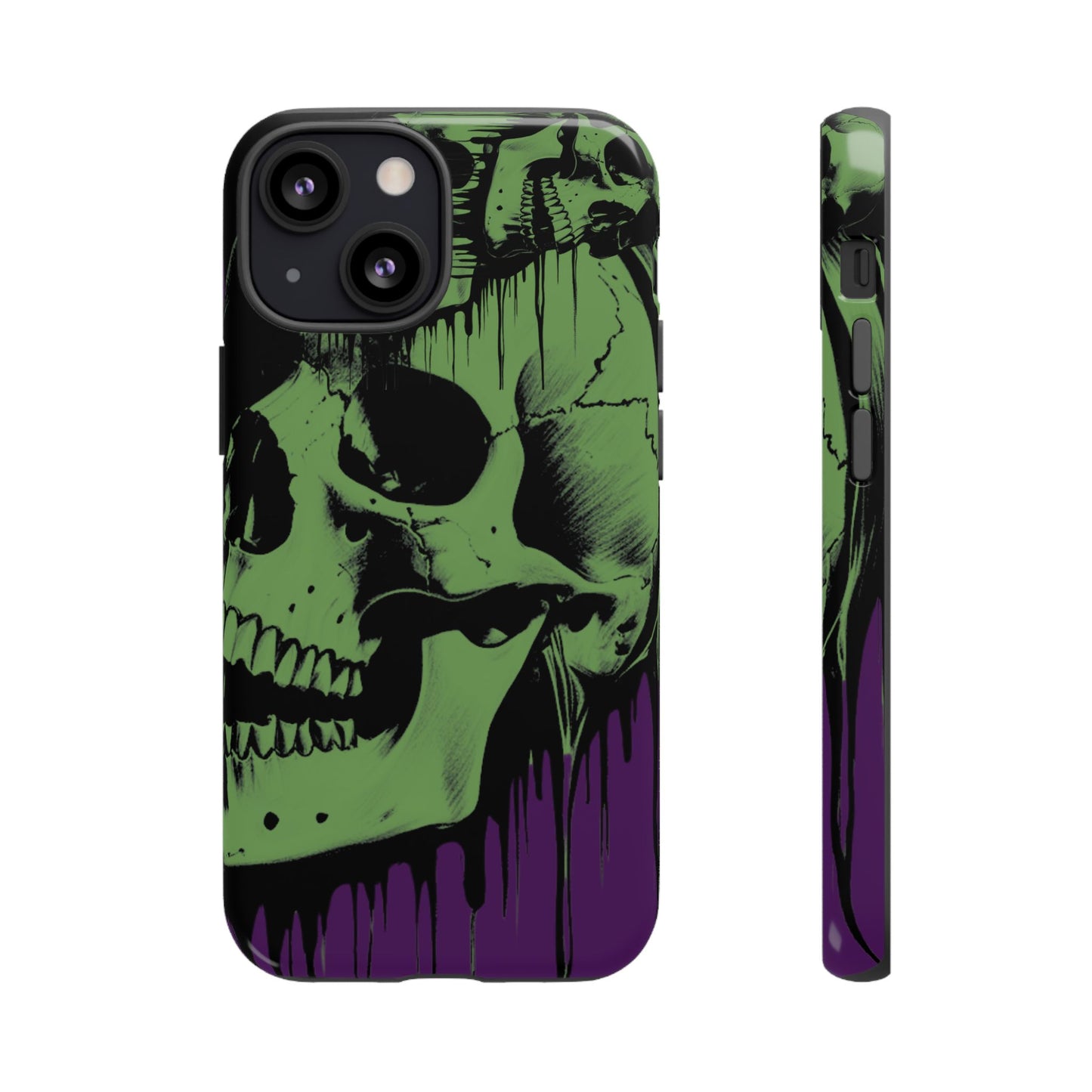 Macabre Skull - Gothic Art Phone Case - NecroGrip