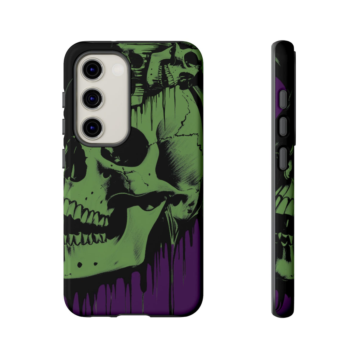 Macabre Skull - Gothic Art Phone Case - NecroGrip