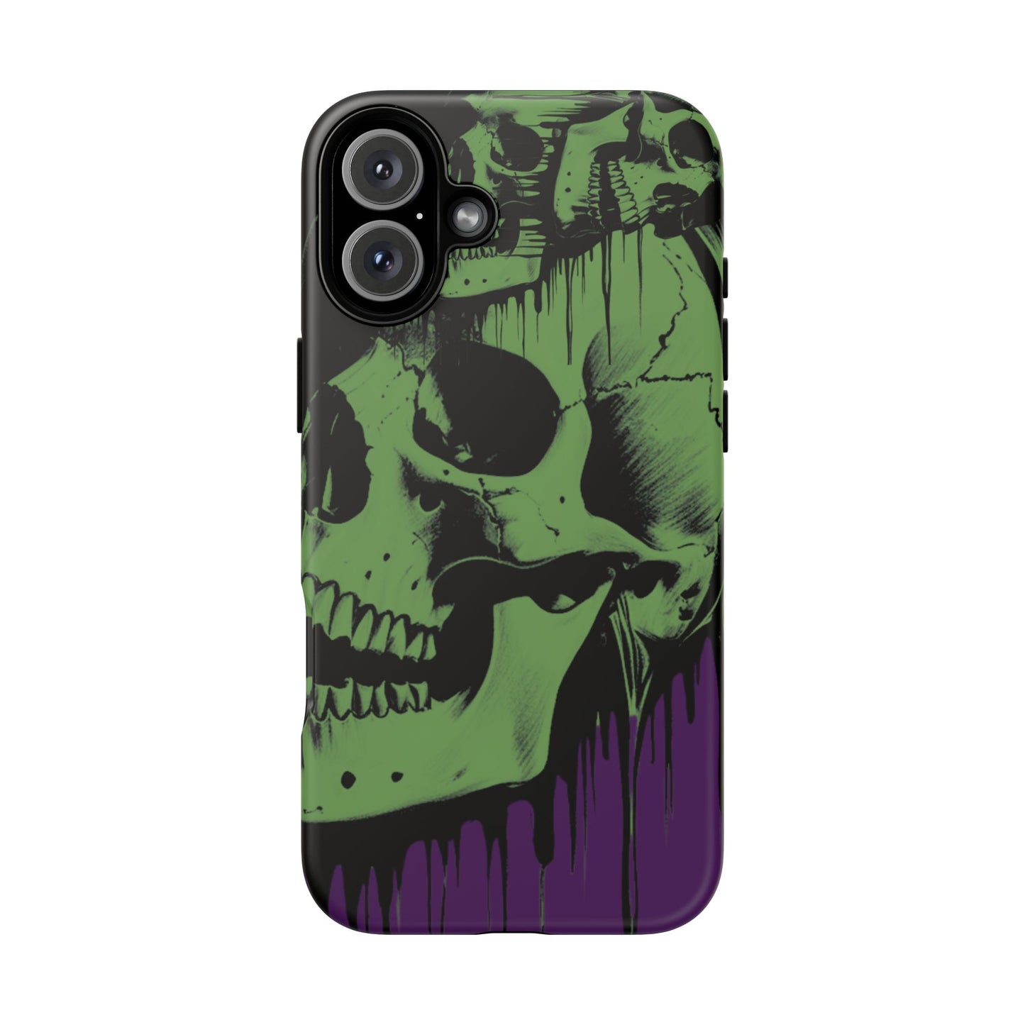Macabre Skull - Gothic Art Phone Case - NecroGrip