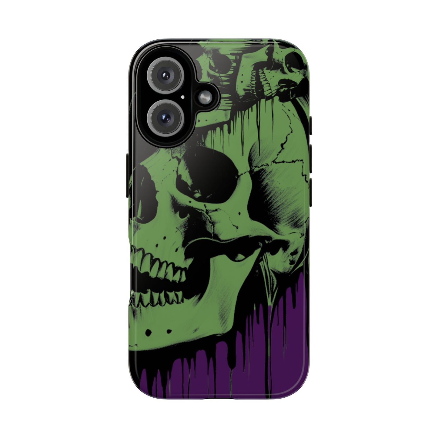 Macabre Skull - Gothic Art Phone Case - NecroGrip