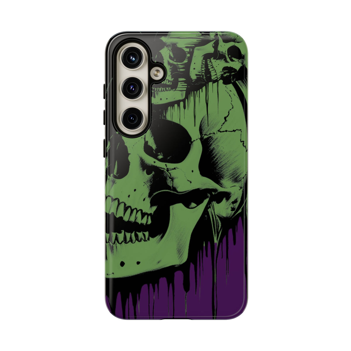 Macabre Skull - Gothic Art Phone Case - NecroGrip