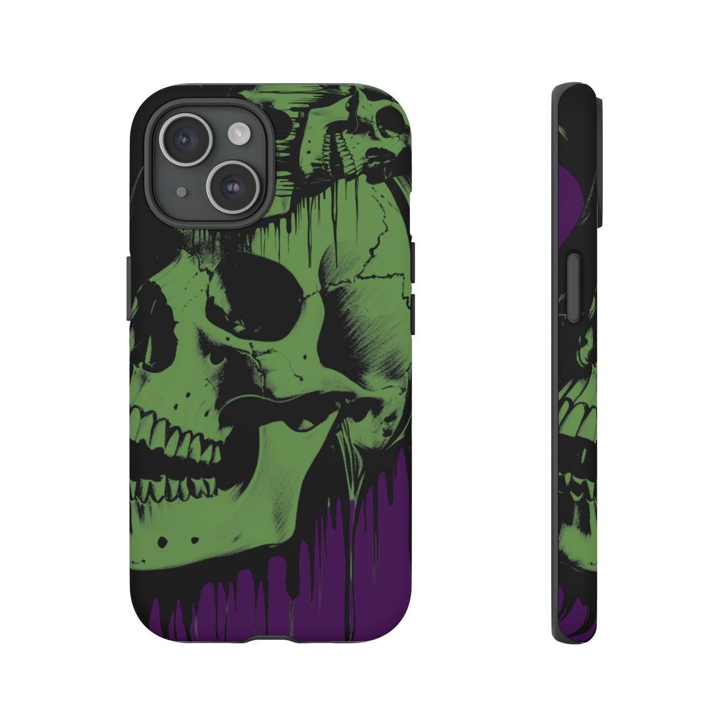 Macabre Skull - Gothic Art Phone Case - NecroGrip
