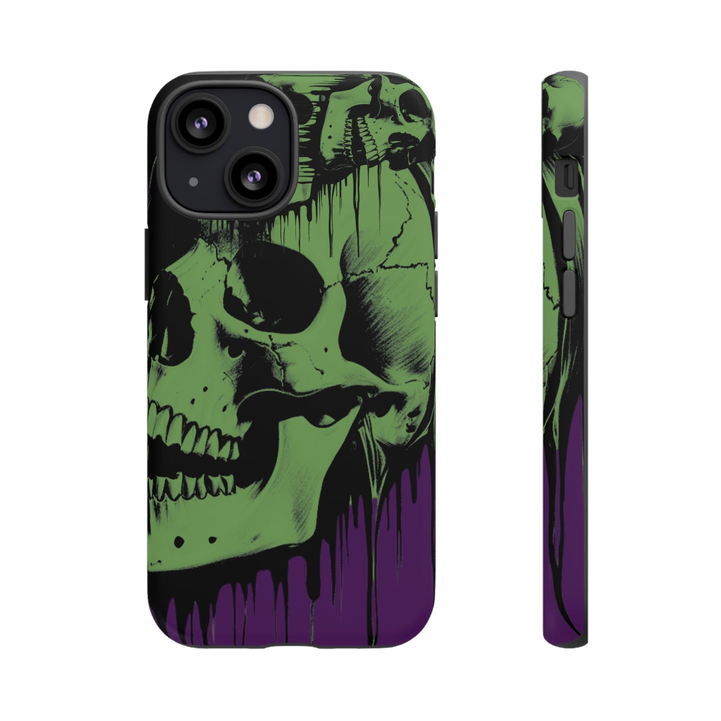 Macabre Skull - Gothic Art Phone Case - NecroGrip