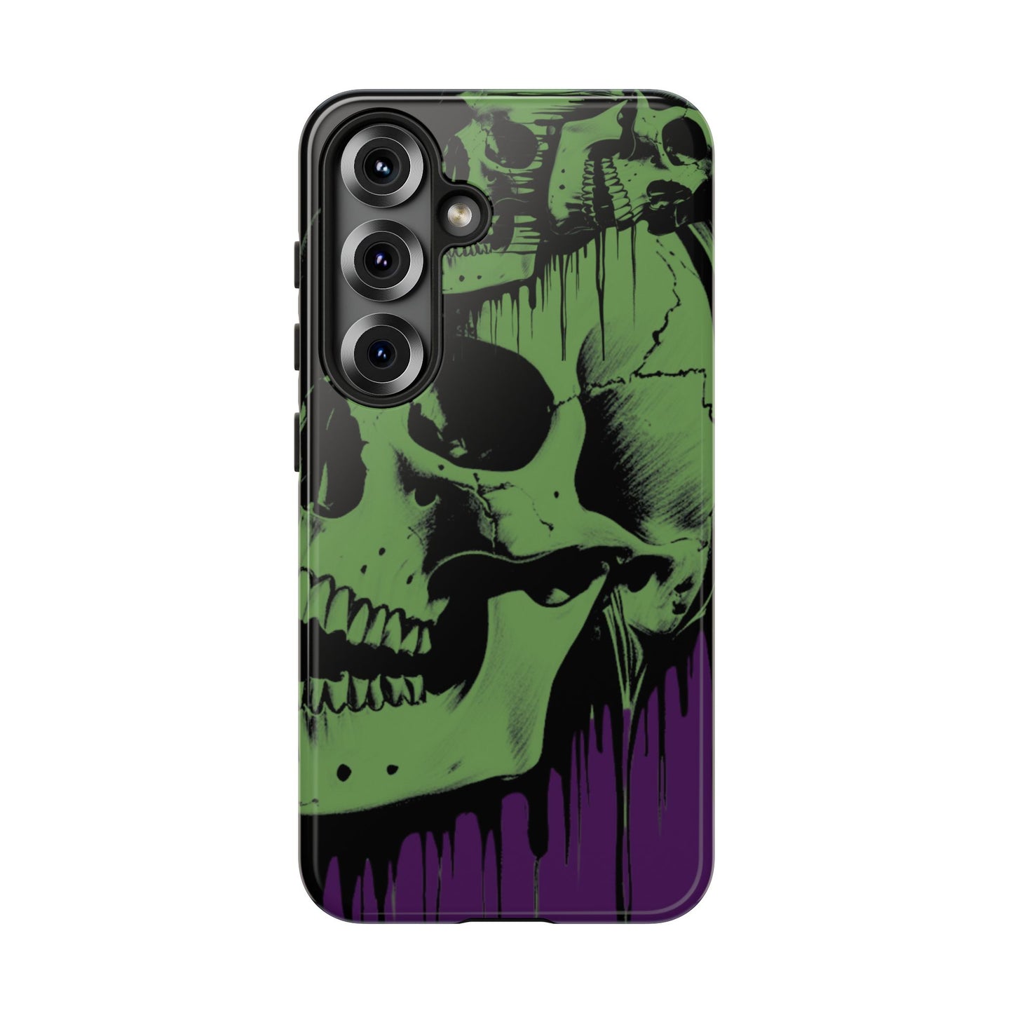 Macabre Skull - Gothic Art Phone Case - NecroGrip