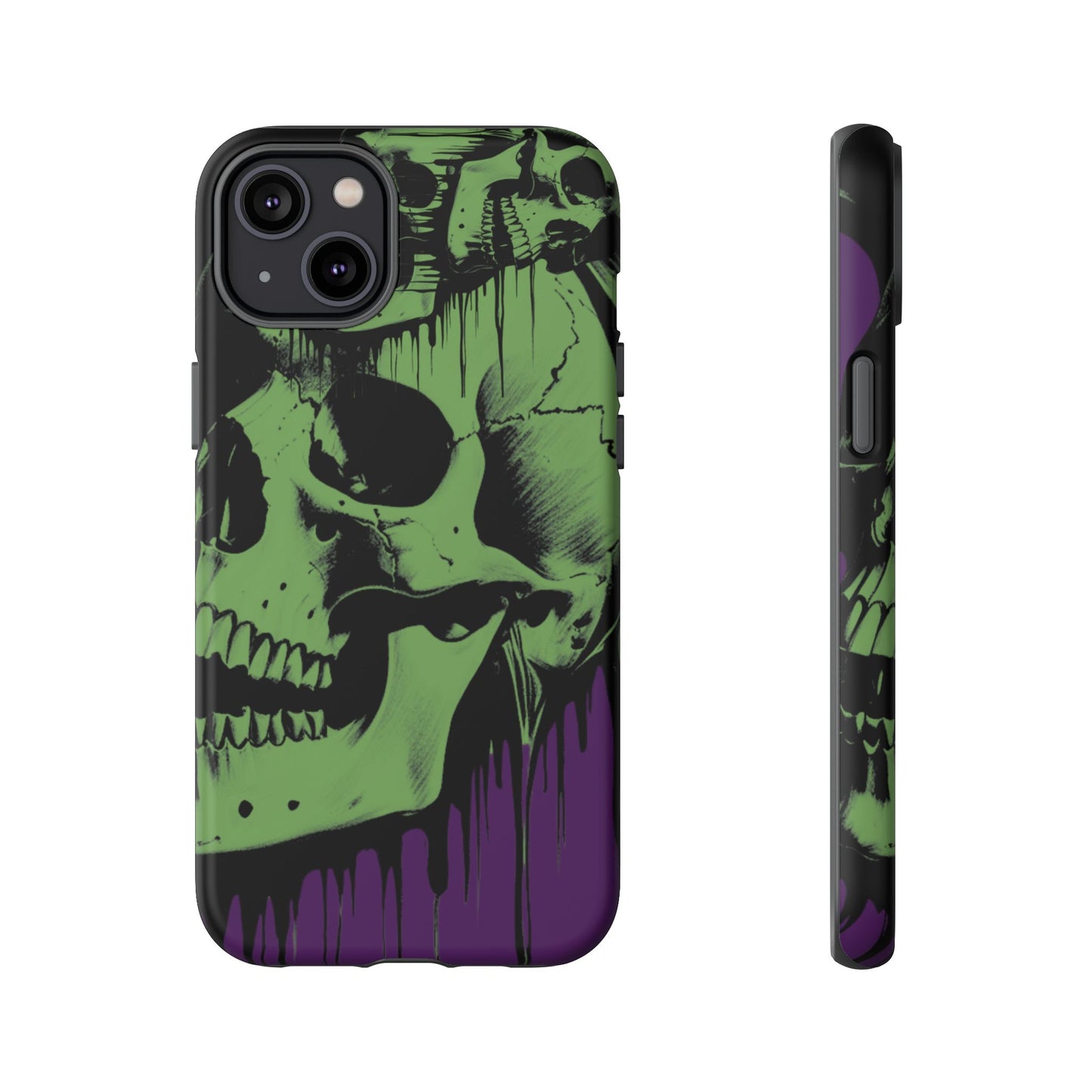 Macabre Skull - Gothic Art Phone Case - NecroGrip