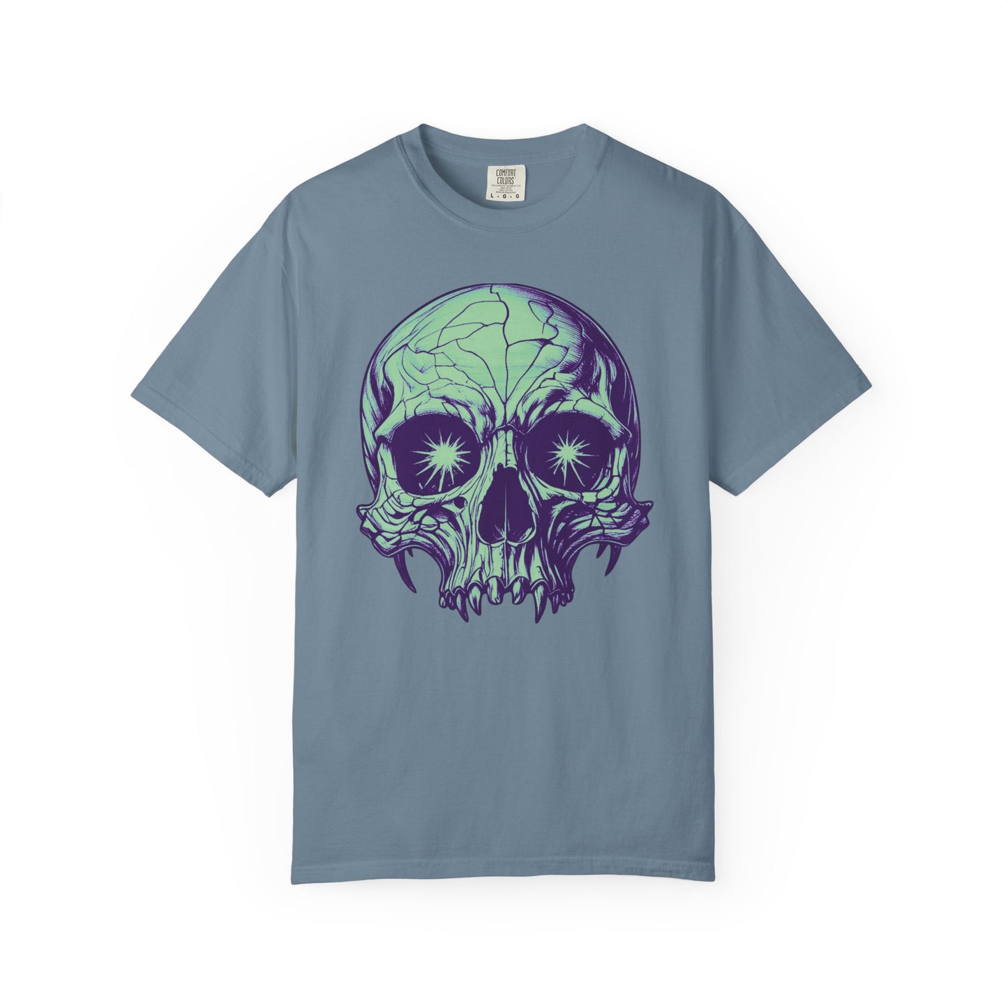 Starry Eyed Skull T-Shirt - NecroGrip