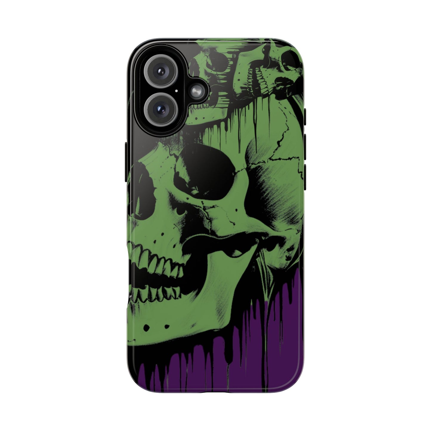 Macabre Skull - Gothic Art Phone Case - NecroGrip