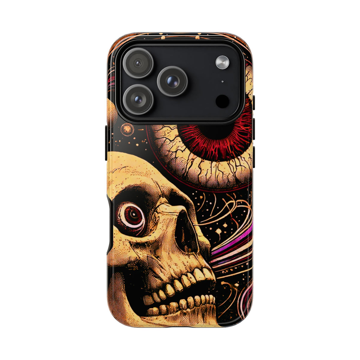 Ocular Doom – Impact-Resistant Tough Phone Case for iPhone, Samsung & Google Pixel | NecroGrip