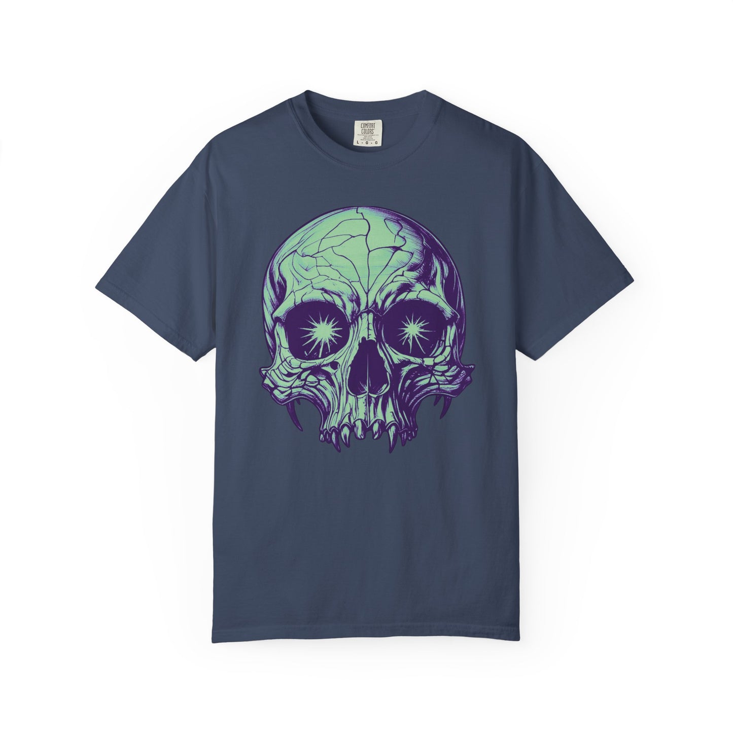Starry Eyed Skull T-Shirt - NecroGrip
