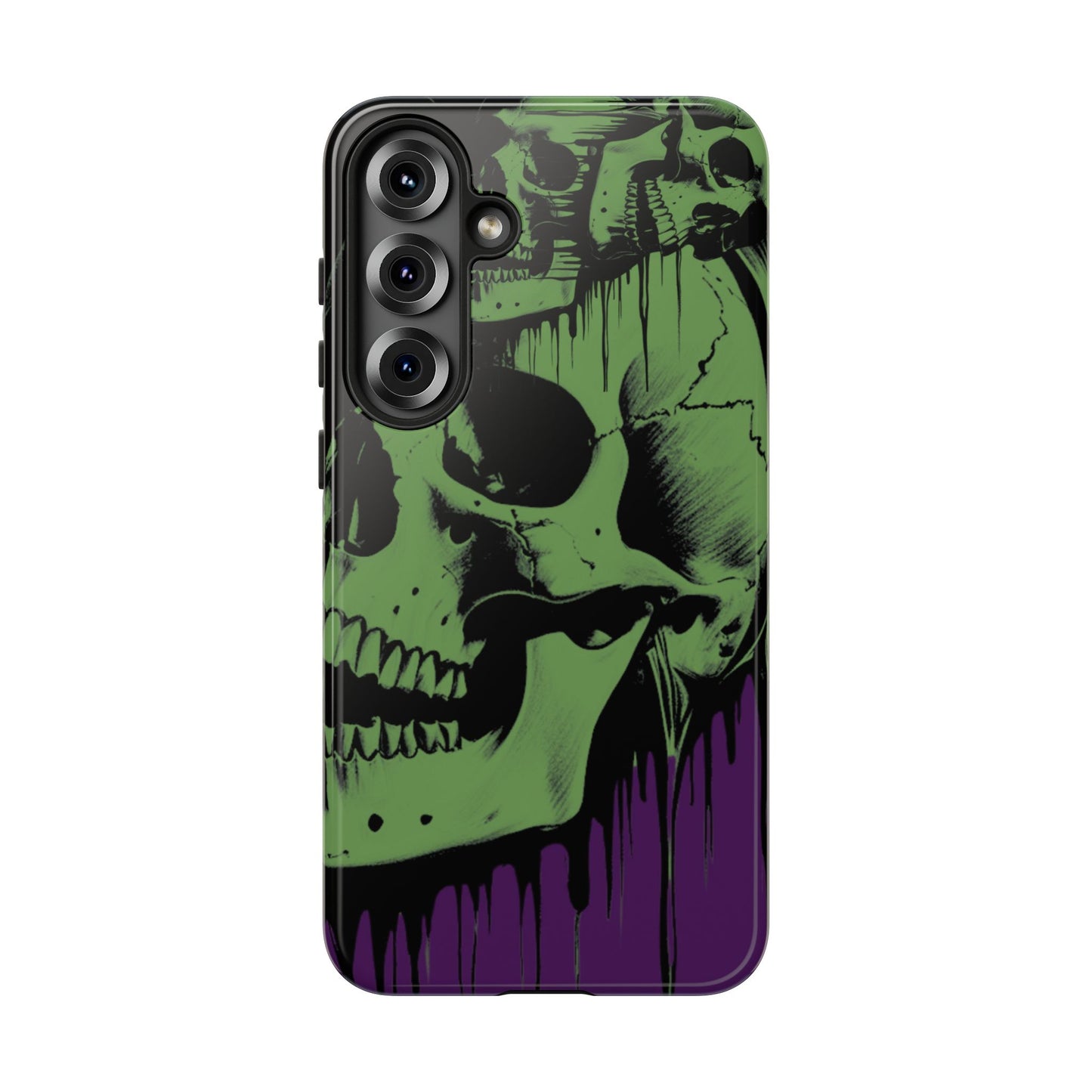 Macabre Skull - Gothic Art Phone Case - NecroGrip