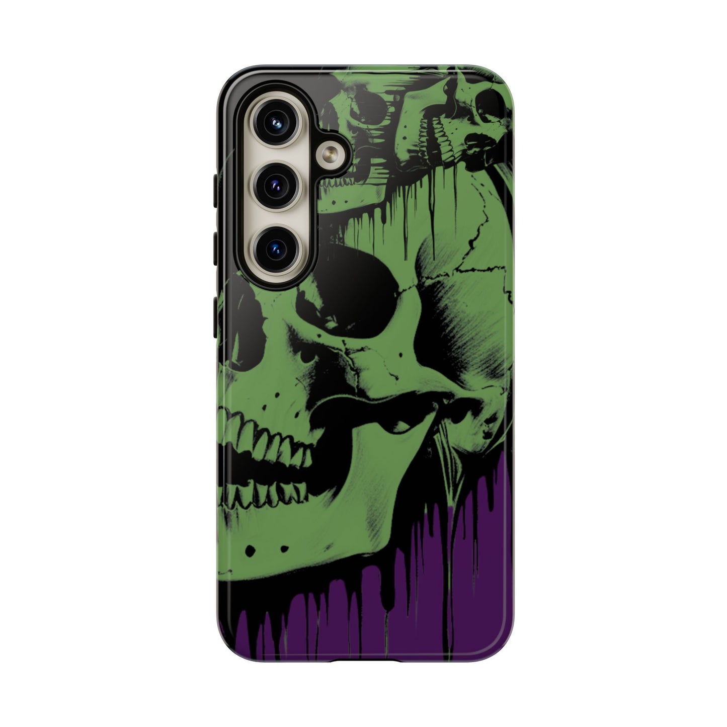 Macabre Skull - Gothic Art Phone Case - NecroGrip