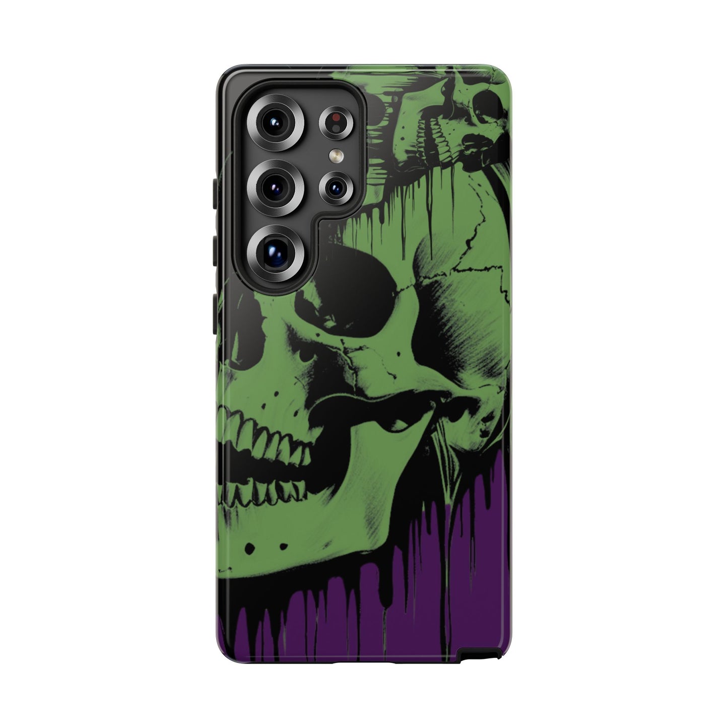 Macabre Skull - Gothic Art Phone Case - NecroGrip