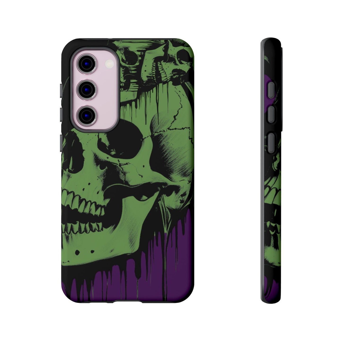 Macabre Skull - Gothic Art Phone Case - NecroGrip
