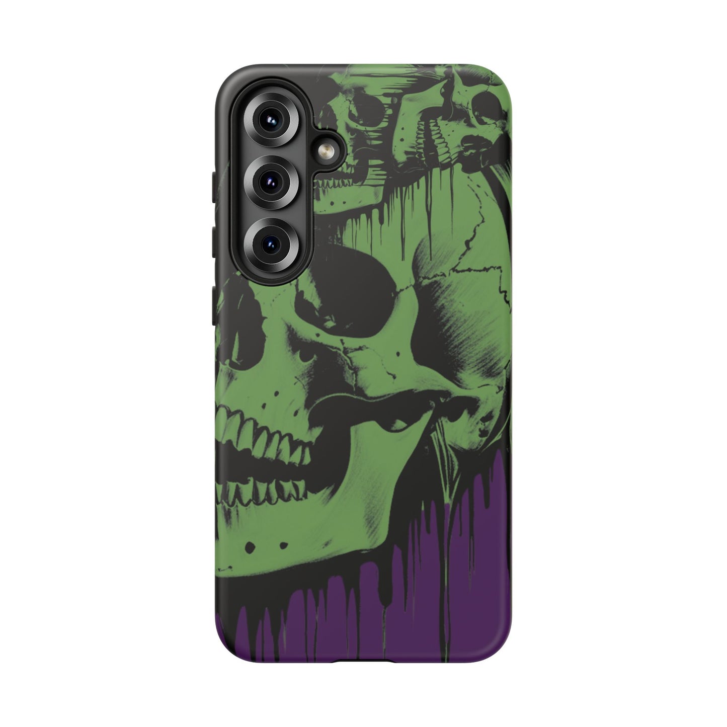 Macabre Skull - Gothic Art Phone Case - NecroGrip