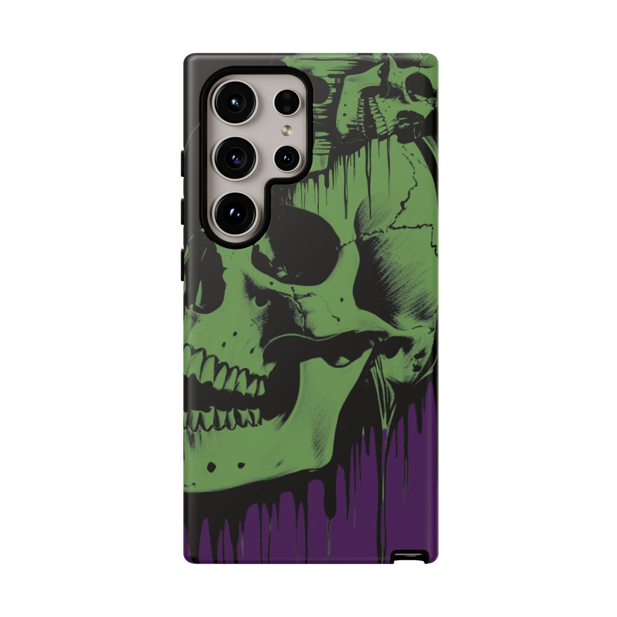 Macabre Skull - Gothic Art Phone Case - NecroGrip