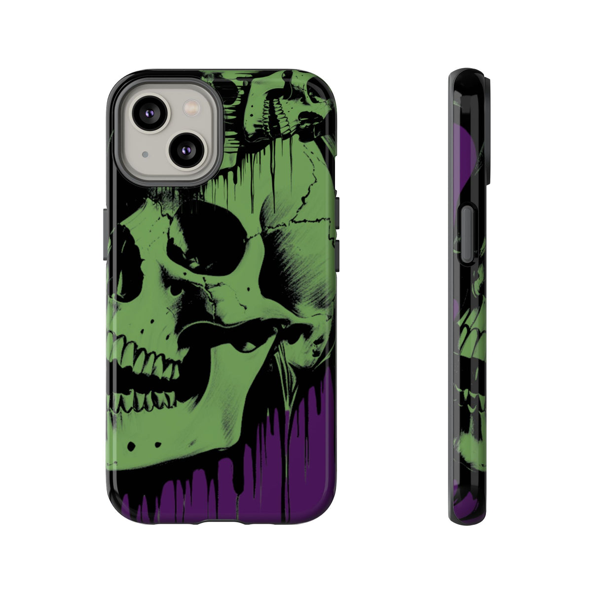 Macabre Skull - Gothic Art Phone Case - NecroGrip