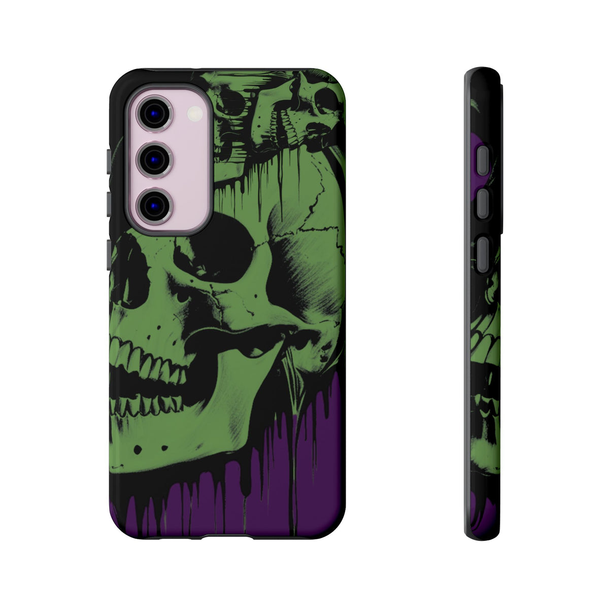 Macabre Skull - Gothic Art Phone Case - NecroGrip