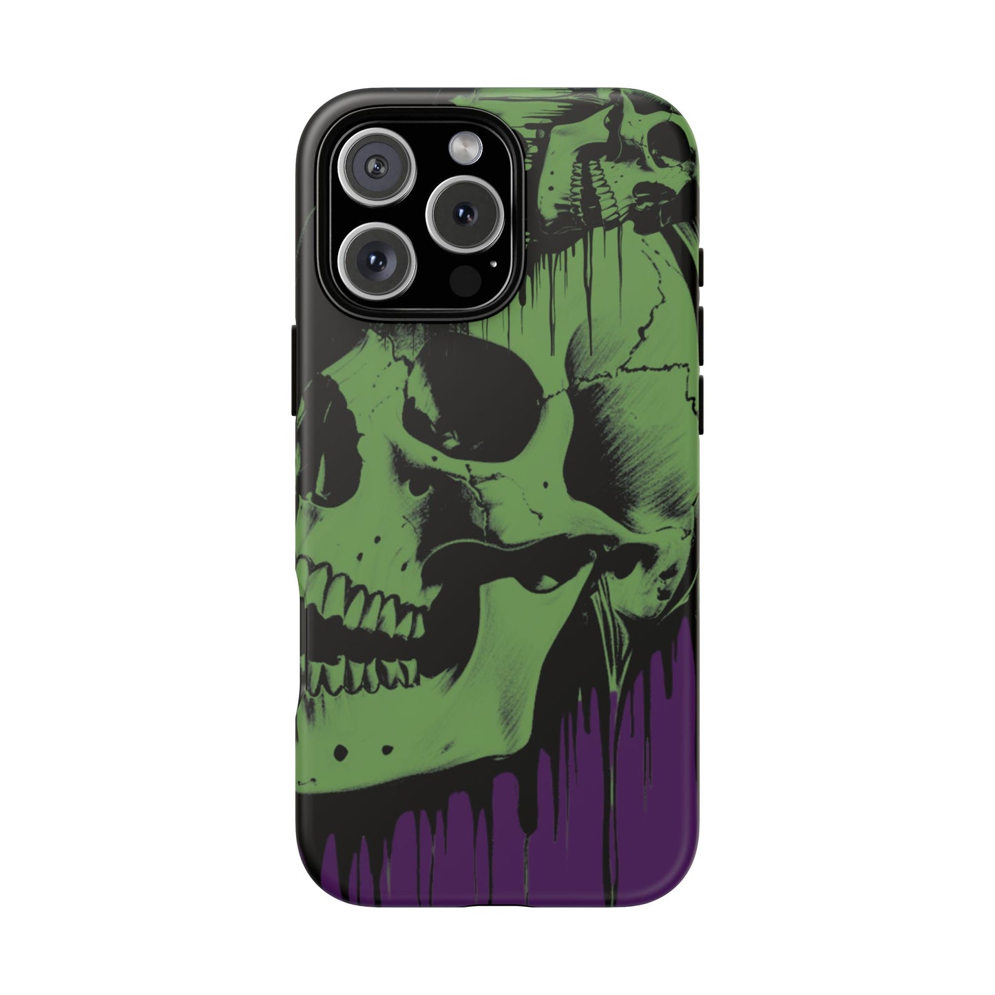 Macabre Skull - Gothic Art Phone Case - NecroGrip