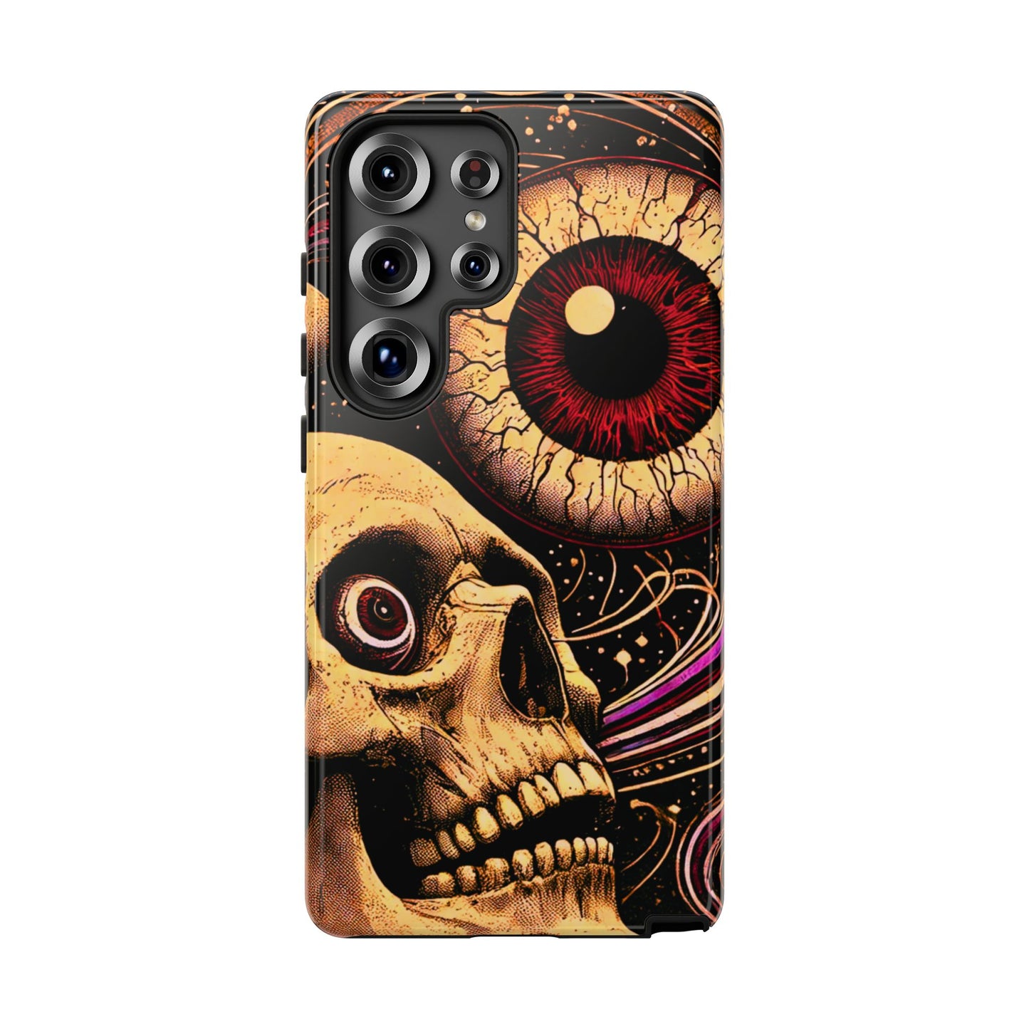 Ocular Doom – Impact-Resistant Tough Phone Case for iPhone, Samsung & Google Pixel | NecroGrip