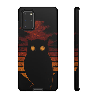 Sunset Surveillance – Impact-Resistant Tough Phone Case for iPhone, Samsung, & Google | NecroGrip