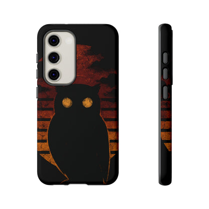 Sunset Surveillance – Impact-Resistant Tough Phone Case for iPhone, Samsung, & Google | NecroGrip