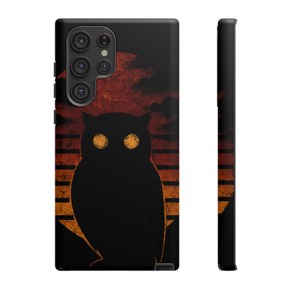 Sunset Surveillance – Impact-Resistant Tough Phone Case for iPhone, Samsung, & Google | NecroGrip