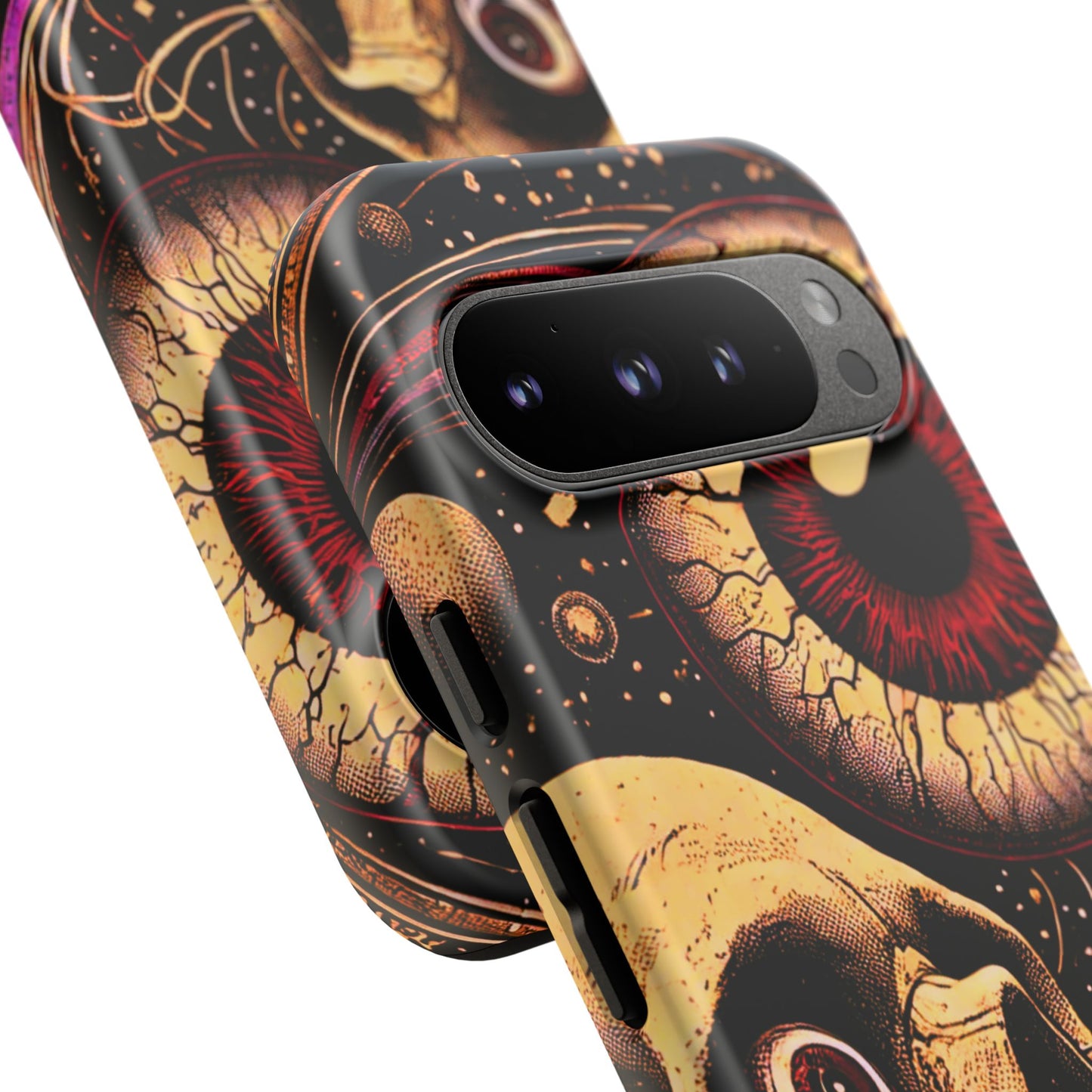 Ocular Doom – Impact-Resistant Tough Phone Case for iPhone, Samsung & Google Pixel | NecroGrip