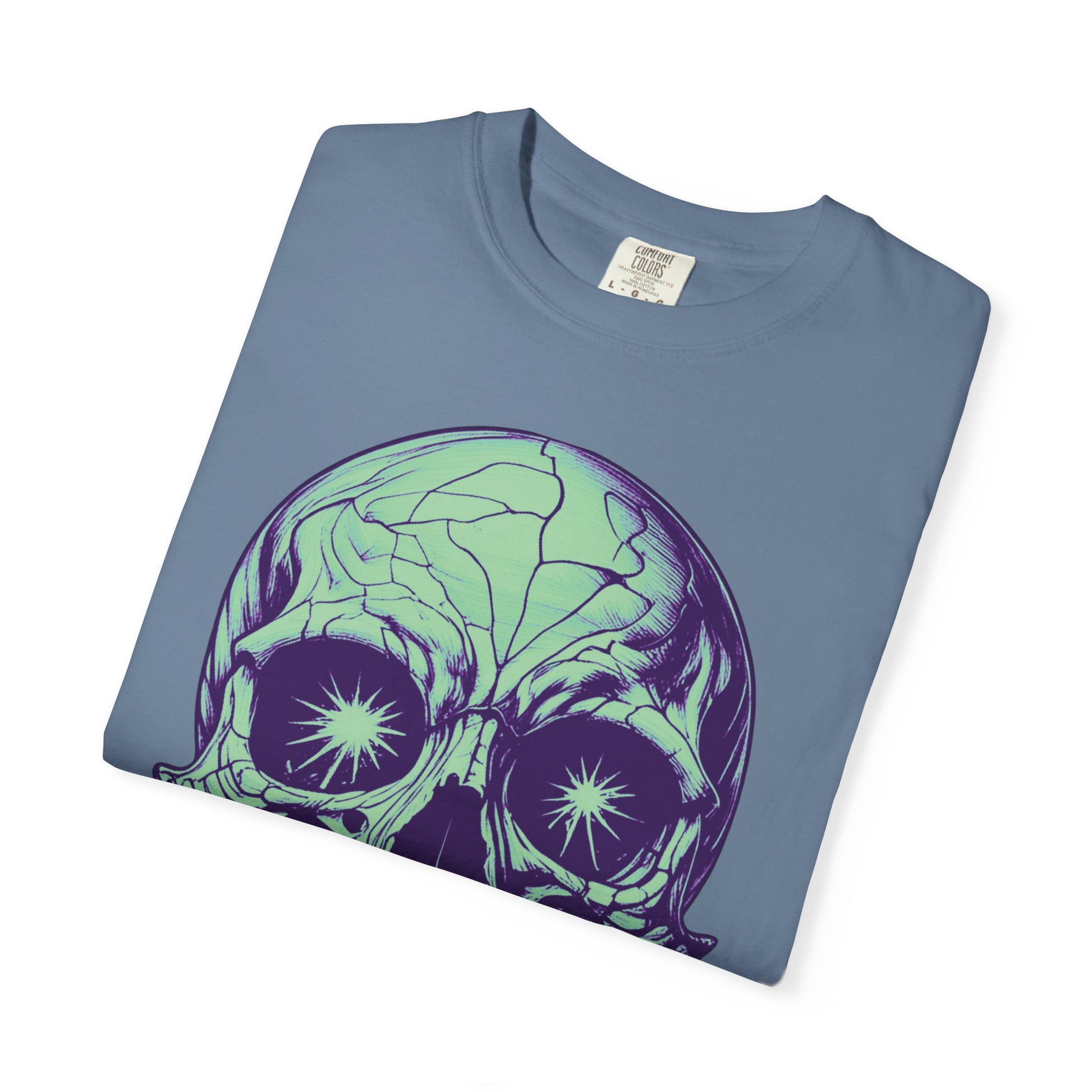 Starry Eyed Skull T-Shirt - NecroGrip 