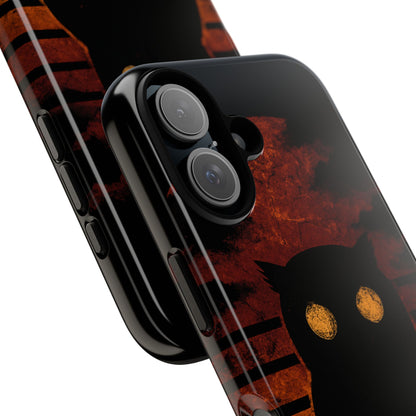 Sunset Surveillance – Impact-Resistant Tough Phone Case for iPhone, Samsung, & Google | NecroGrip
