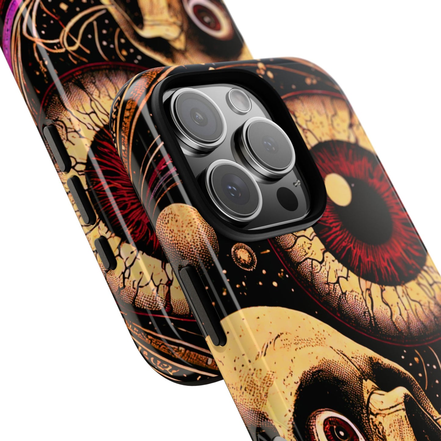 Ocular Doom – Impact-Resistant Tough Phone Case for iPhone, Samsung & Google Pixel | NecroGrip