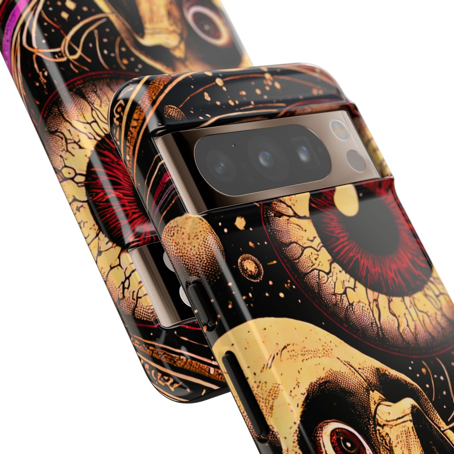 Ocular Doom – Impact-Resistant Tough Phone Case for iPhone, Samsung & Google Pixel | NecroGrip