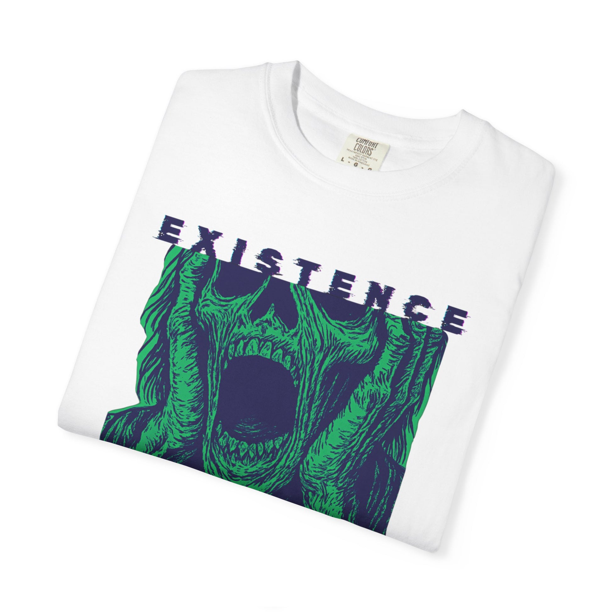 Screaming Existence – Comfort Colors NecroGrip Tee