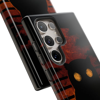 Sunset Surveillance – Impact-Resistant Tough Phone Case for iPhone, Samsung, & Google | NecroGrip