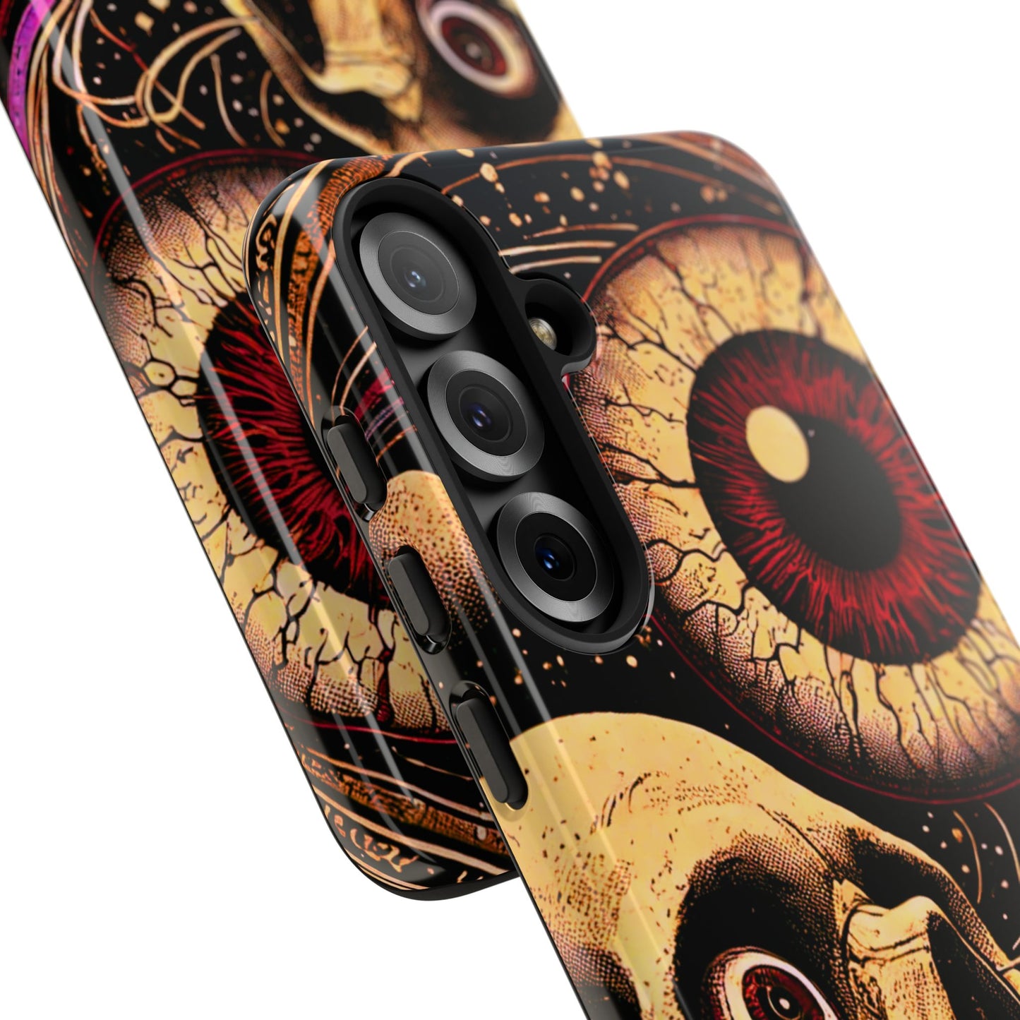 Ocular Doom – Impact-Resistant Tough Phone Case for iPhone, Samsung & Google Pixel | NecroGrip